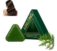 Nature Triangle Shampoo Bar, Usman Grass Shampoo Bar, Gentle Cleansing & Nourishing Care for All Hair Types, Gentle on Hair & Scalp (1PCS)