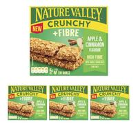 Nature Valley CRUNCHY APPLE CINNAMON 5X42G (Pack of 4)