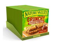 Nature Valley Crunchy Canadian Maple Syrup Cereal Bars 5X 42g (Pack of 5, Total 25 Bars)