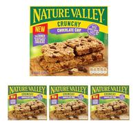 Nature Valley Crunchy Chocolate Chip Bars 5 x 42g (210g) (Pack of 4)