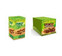 Nature Valley Crunchy Granola Bars Oats 'n' Honey, Pack of 40 Bars & Oat & Chocolate Cereal Bars - 10 Bars (Pack of 5, total 50 Bars)
