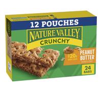 Nature Valley Crunchy Granola Bars, Peanut Butter, 24 ct, 17.88 oz