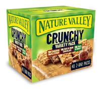 Nature Valley Crunchy Granola Bars Variety, Pack of 40 Bars