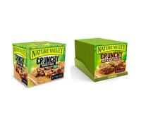 Nature Valley Crunchy Granola Bars Variety, Pack of 40 Bars & Oat & Chocolate Cereal Bars - 10 Bars (Pack of 5, total 50 Bars)