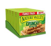 Nature Valley Crunchy Oats & Honey Family Pack Cereal Bars - 10 Bars (Pack of 6, total 60 Bars)