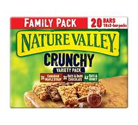 Nature Valley Crunchy Variety Family Pack Cereal Bars, 420 g 7006360003