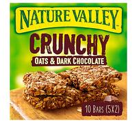 Nature Valley Oats & Dark Chocolate Bar, 10 Bars, 5 x 42g