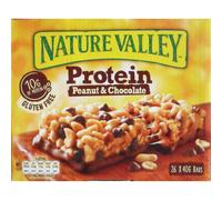 Nature Valley Protein Peanut & Chocolate Gluten Free Cereal Bars 26 x 40g