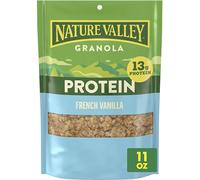 Nature Valley Protein Granola, French Vanilla Flavored, Resealable Bag, 11 oz