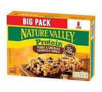 Nature Valley Protein Peanut & Chocolate Cereal Bars Big Pack 4 x 40g