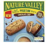 Nature Valley Soft Baked Chocolate Chip Muffin Bars 6 x 4 x 30g