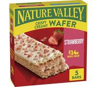 Nature Valley Strawberry Crispy Creamy Wafer Bars Made With Whole Grain 5 Bars 184.3 g Box