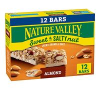 Nature Valley Sweet and Salty Nut Bar, Almond, Value Pack, 14.4 oz, 12 Count Box