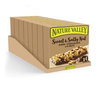 Nature Valley Sweet & Salty Nut Dark Chocolate w/ Nuts Cereal Bars 4 x