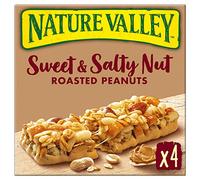 Nature Valley Sweet & Salty Nut Roasted Peanuts Cereal Bars 4 x 30g (Pack of 8, total 32 Bars)