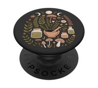 Nature Witch Autumn Herbal Witch Moon Magic Witchy PopSockets Adhesive PopGrip