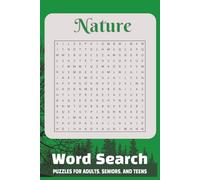Nature Word Search Puzzle Book: Word searches with easy to read print about Nature, Animals, Plants, 6x9 inches, 110 pages, 50+ puzzles... gifts ... relaxation, stress relief