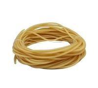 Nature Yellow Latex Rubber Hoses - High Resilient Elastic Soft Tubes for Fitness Equipment (1.6-17mm, 2M/5M Lengths)(5M X 8mm X 12mm)