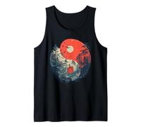 Nature Yin Yang Forest Bird and Trees Zen Tank Top