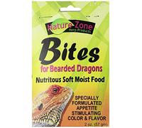 Nature Zone SNZ54620 Bearded Dragon Bites Soft Moist Food, 2-Ounce