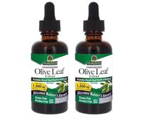 NatureAnswer's Olive Leaf, 1500 mg, 2 x 60 ml, Pack of 2, 120 ml in Total