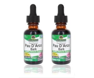 NatureAnswer's PAU D'Arco, 2000 mg, 2 x 30 ml, Pack of 2, 60 ml in Total