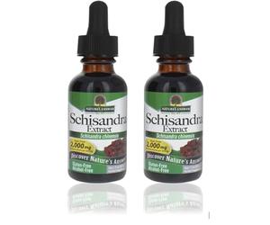 NatureAnswer's Schisandra, 2000 mg, 2 x 30 ml, Pack of 2, 60 ml in Total
