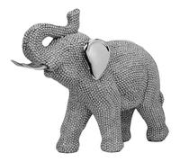 Naturecraft Collection Sparkly Diamante Elephant Figurine Statue NC1151