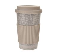 Elephant Ceramic Travel Mug Stone Naturecraft Stone One Size