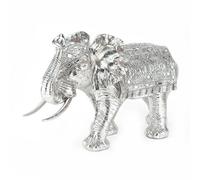 NATURECRAFT Standing Elephant Trunk Up Figurine 21"