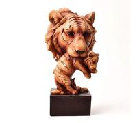 Naturecraft Wood Effect Resin Figurine - Tiger with Cub