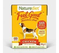 Naturediet Chicken with Vegetables and Rice Dog Food Tray, 18 x 390 g