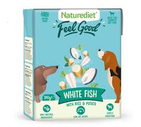 Naturediet Feel Good Fish Dog Food - 18 x 390g