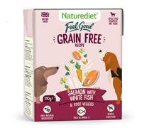 Naturediet Feel Good Grain Free Salmon Dog Food 390g x 18