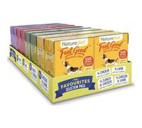 NATUREDIET Feel Good Selection Pack Complete Wet Food, 390g (Pack of 16) Packaging may vary