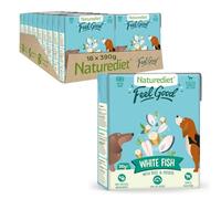 Naturediet Feel Good Adult - White Fish - 18 x 390g