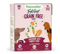 Naturediet® Naturediet Feel Good Grain Free Salmon 390G (Pack Of 18)