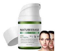 Natureerase Instant Mole & Spots Cream, 15ml Natural Plant Esence Spots Treatments Cream, Professional Moisturizing Mole Remover, Targeted Dark Spots Corrector, for Reduces Dullness & Remove Skin Tags