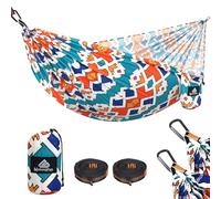 NATUREFUN Ultra-Light Travel Camping Hammock | 300kg Load Capacity,Breathable,Quick-drying Portable Hammock(275 x140cm) | 2 x Premium Carabiners,2 x Nylon Slings Included | Outdoor Indoor Garden
