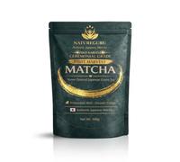 Natureguru Ceremonial Grade Matcha Green Tea Powder 100g | First Harvest Japanese Matcha | Stone-Ground Uji Matcha Powder for Lattes, Baking & Traditional Preparation | Antioxidant Rich.