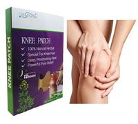 NATUREGURU Knee Pain Relief Patches Warming Herbal Knee Pain Patches for Arthritis, Long Lasting Heat Plaster Pads for Knee, Back, Neck, Shoulder Inflammation and Muscle Soreness (12)