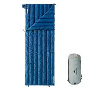Naturehike 190×72cm CW295 Ultralight down sleeping bag Adult rectangular camping sleeping bag 650FP Can be spliced Comes with waterproof compression bag -8℃~11℃ Navy blue
