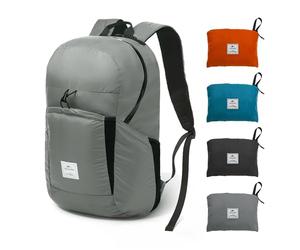 Naturehike 30L Packable Backpack - 240g Ultra Lightweight Foldable Daypack, PU2000mm Waterproof 30D Nylon Compact Hiking Rucksack for Travel, Cycling & Hiking(Grey)