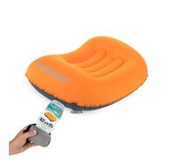 Naturehike Aeros Travel Pillow TPU Ultralight Inflatable Waterproof Compressorba Camping Pillow Sleeping Neck for Beach Hiking Backpacking (Orange)