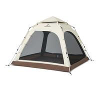 Naturehike Ango Pop Up Tents with Awning 3 Man Person Camping Tent Easy Assembly Automatic Tent Waterproof Windproof Anti-UV for Family Park Camping Hiking Outdoor