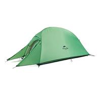 Naturehike Cloud up 1 Person Backpacking Tent Lightweight Camping Hiking Dome Tent for 1 Man Green Upgrade 210T