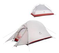 Naturehike Cloud up 1 Tent Ultralight Tent 1 Person Tent Single Tent 3 Season Camping Tent 20D Grey