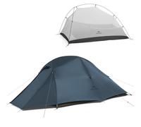 Naturehike Cloud Up 2 Tent, 2 Man Lightweight Camping Tent, Easy Set up Windproof & Waterproof Dome Tent for Outdoor Travelling Trekking (Blue)