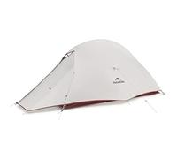 Naturehike Cloud up Pro Tent,2024 Upgrade Ultralight Tents,1.23kg/2.7lbs(All accessories included),Single 1 Person Tent,for cycle camping,Backpacking,Hiking,Self-standing, Construction (grey-single)