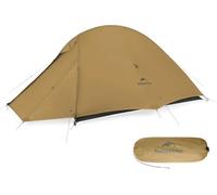 Naturehike Cloud Up Pro Tent,2025 Upgrade Ultralight Tents,1.36kg/3lbs,Double 2 Person Tent,for Cycle Camping,Backpacking,Hiking,Self-Standing, Construction,Easy Set Up (Yellow)